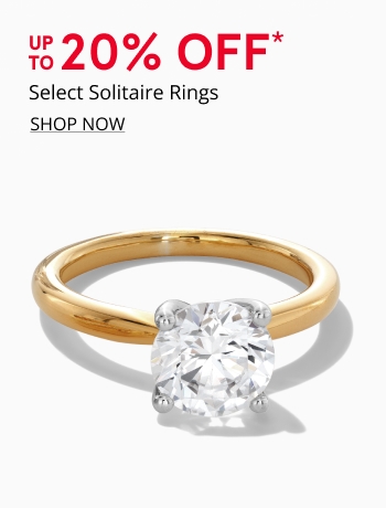 10% Off Solitaire Rings