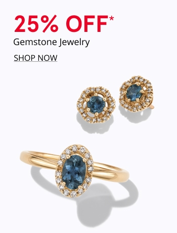 20% Off* Gemstone Jewelry