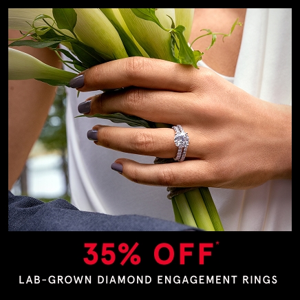 35% Off* Lab-Grown Diamond Engagement