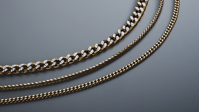 Gold Stacking Chains by KAY