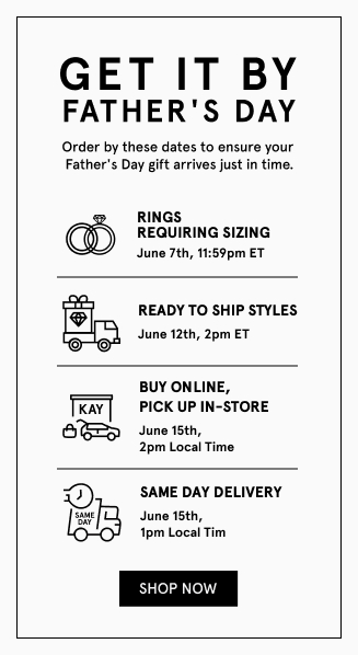 Order by June 12th at 2pm ET to get in time for Fathers Day