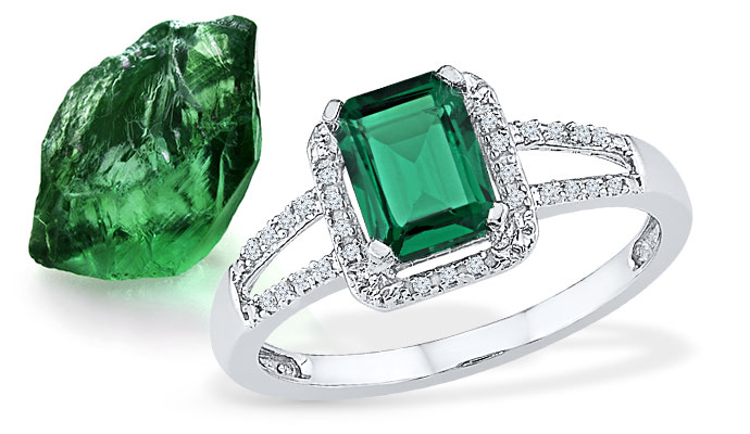 Beautiful emeralds are known to have a lucky streak, so get yours now at Kay Jewelers