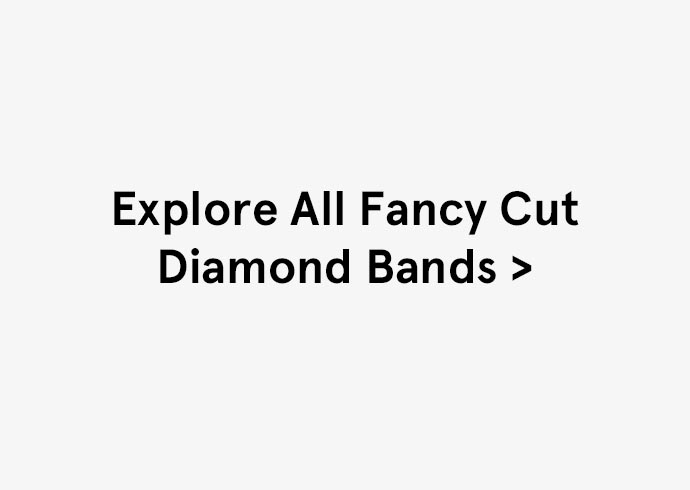Shop all fancy cut diamond wedding bands