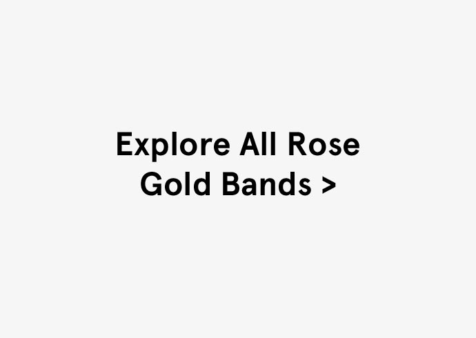 Shop all rose gold wedding bands