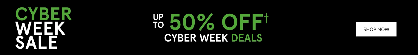 Up to 50% Off Cyber Week Deals. Shop Now.