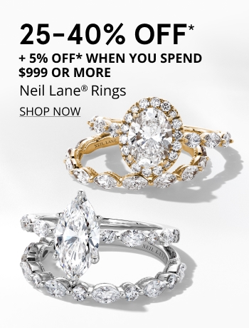 25-40% Off* Neil Lane Rings