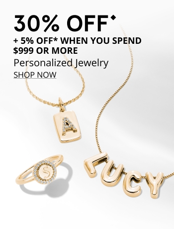 30% OFF⬥ Personalized Jewelry