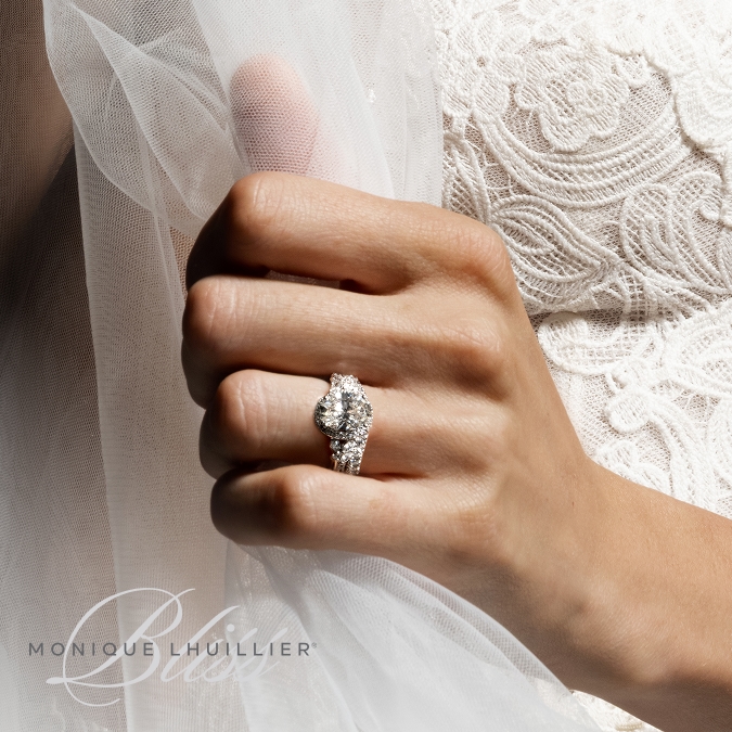Monique Lhuillier engagement ring