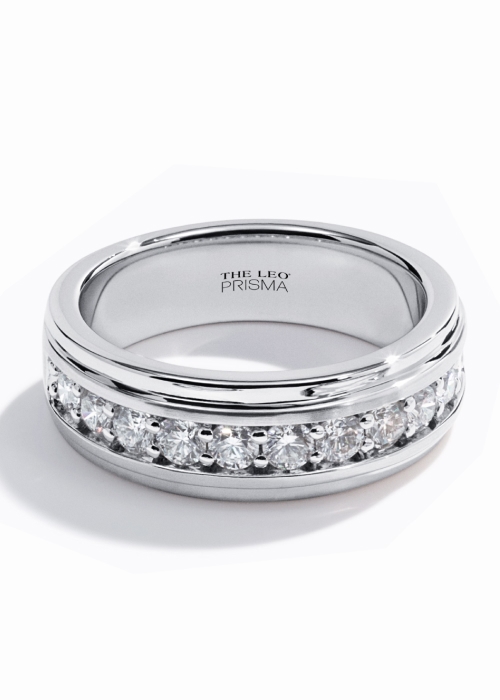 LEO men's diamond band