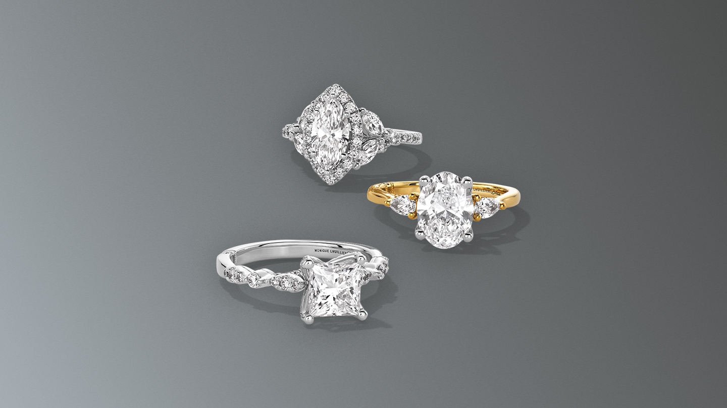 Monique Lhuillier engagement rings