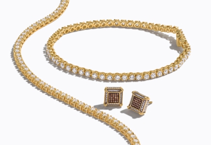 Desert diamond men's jewelry