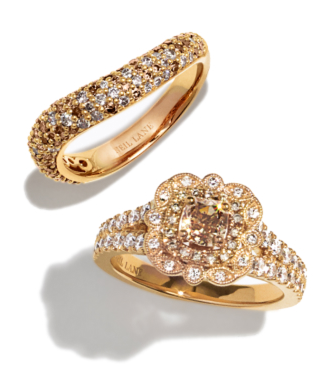 Neil lane desert diamond engagement ring and diamond ring