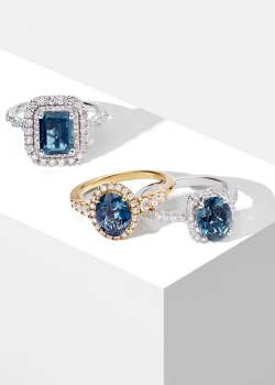 Shop gemstone engagement rings at KAY