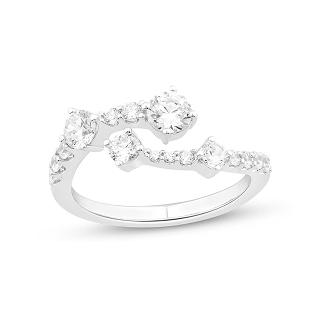 Milestone diamond ring