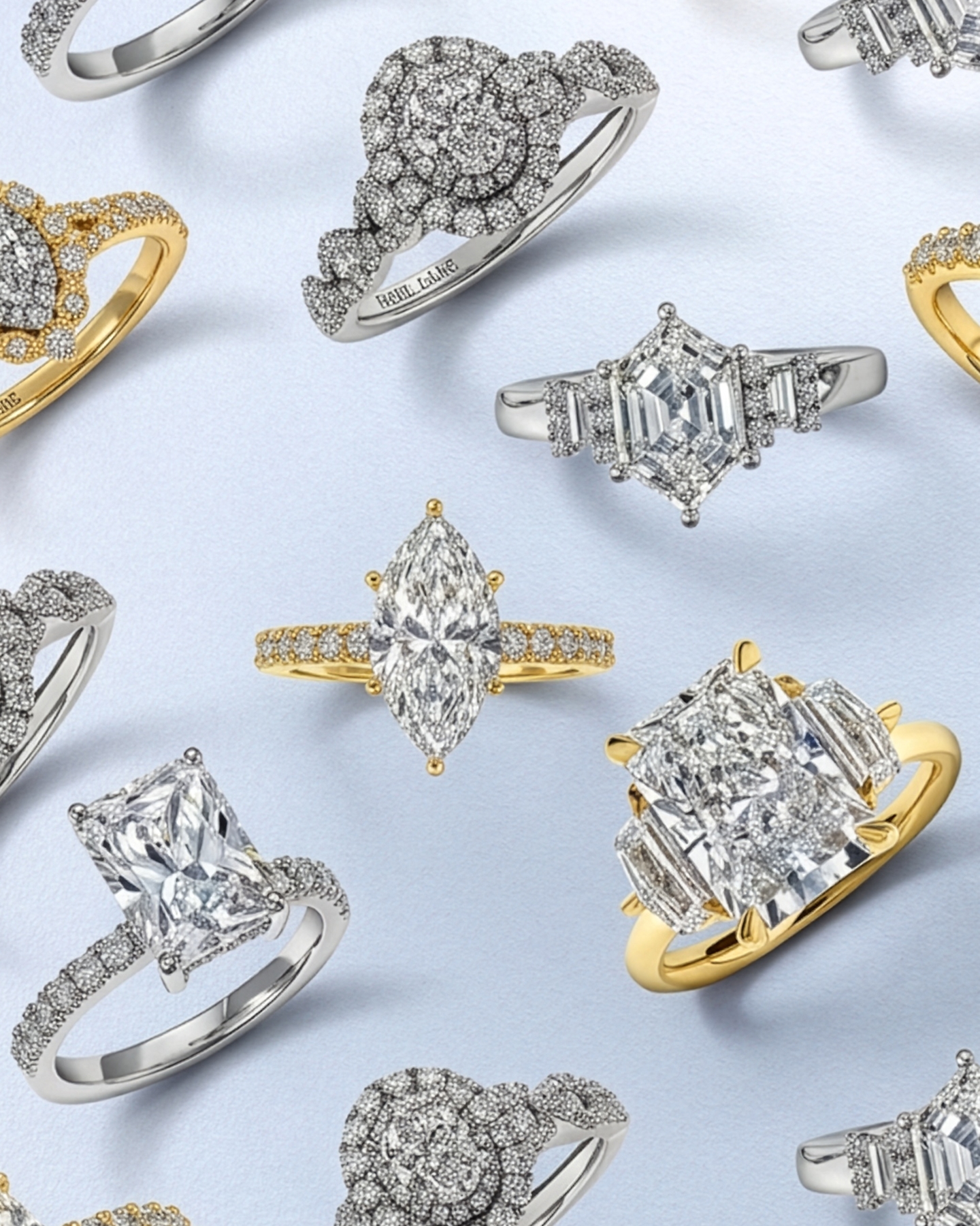 Beautiful diamond engagement rings from KAY