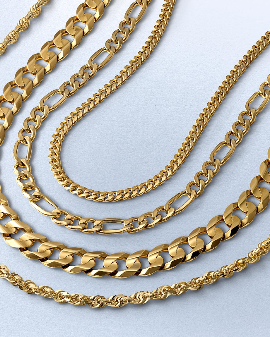 Gold chains from KAY