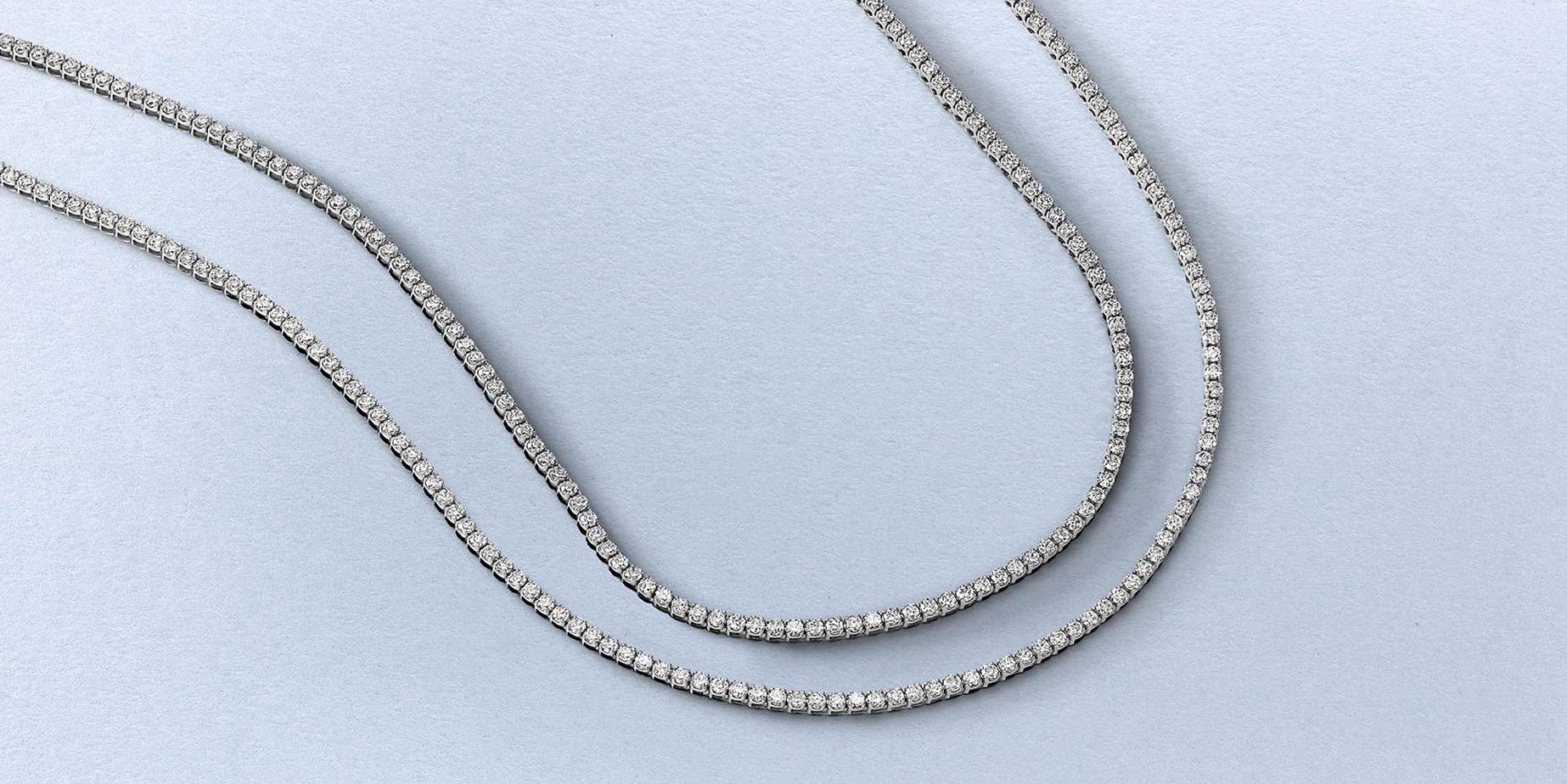 Tennis necklaces from KAY