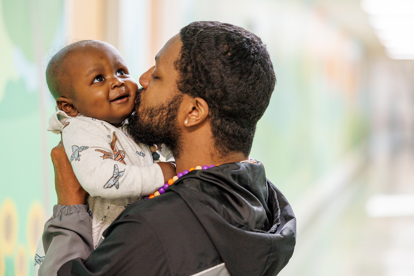 Father of St. Jude patient caring for his son