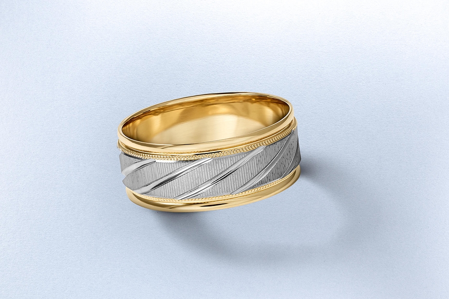 Men's titanium band from KAY