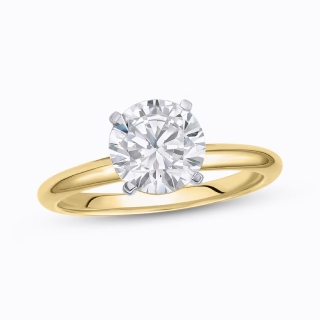 Solitaire diamond ring