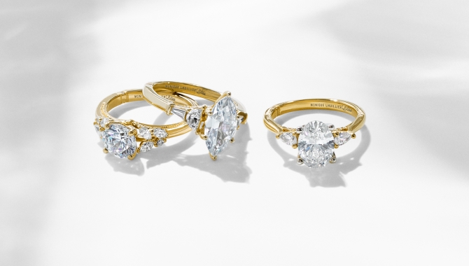 Monique Lhuillier engagement rings