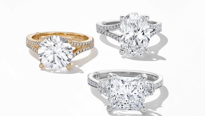 Monique Lhuillier engagement rings