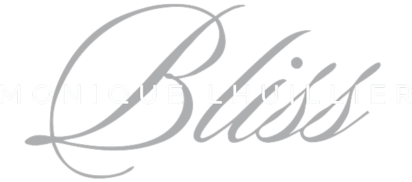 Monique Lhuillier Bliss white logo