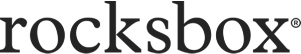 Rocksbox black logo