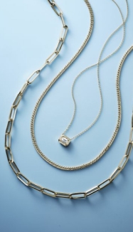 Gold and diamond neckalces on sale