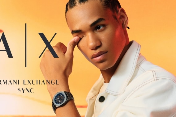 Shop mens Armani Exchange watches