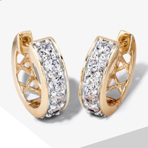 diamond hoops