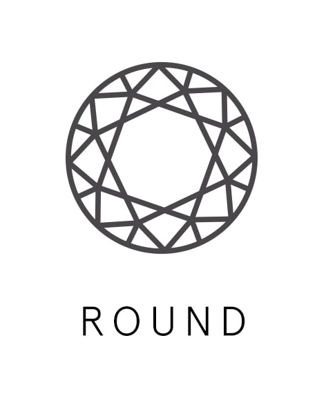 Round loose diamond graphic