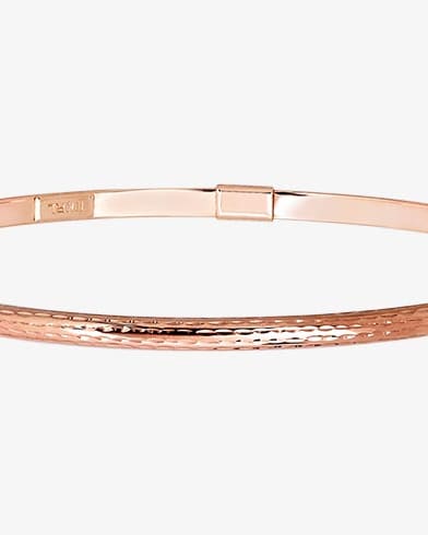 Rose gold bracelets