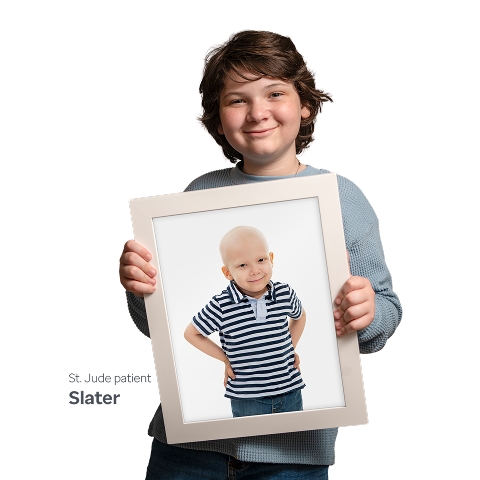 Image of St Jude ambassador Slater
