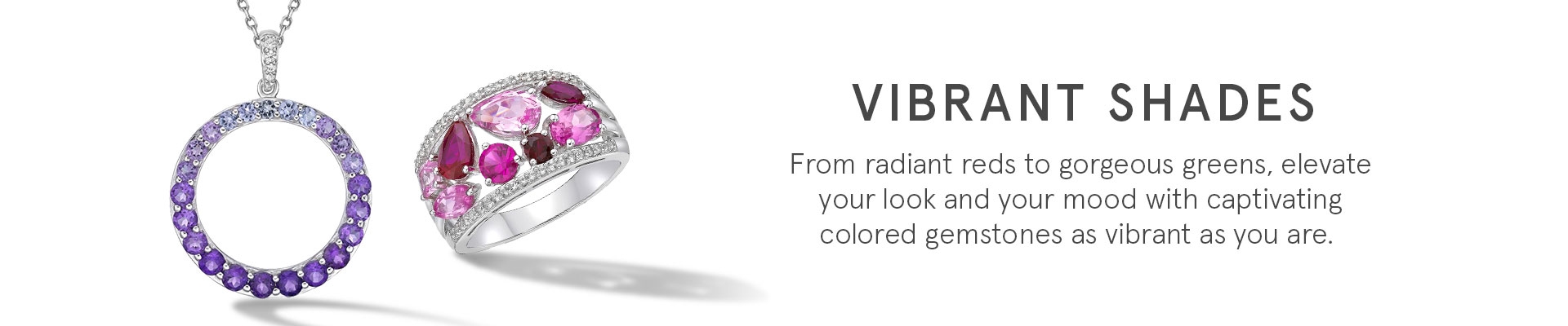 Vibrant Shades gemstone collection at KAY