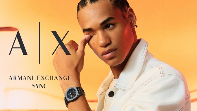Shop mens Armani Exchange watches