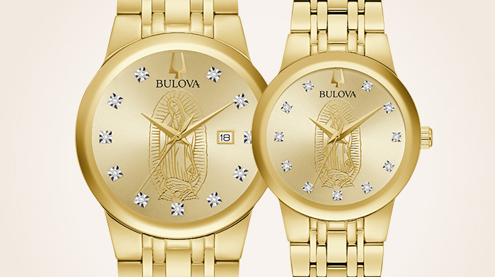 Shop Bulova Our Lady of Guadalupe watches