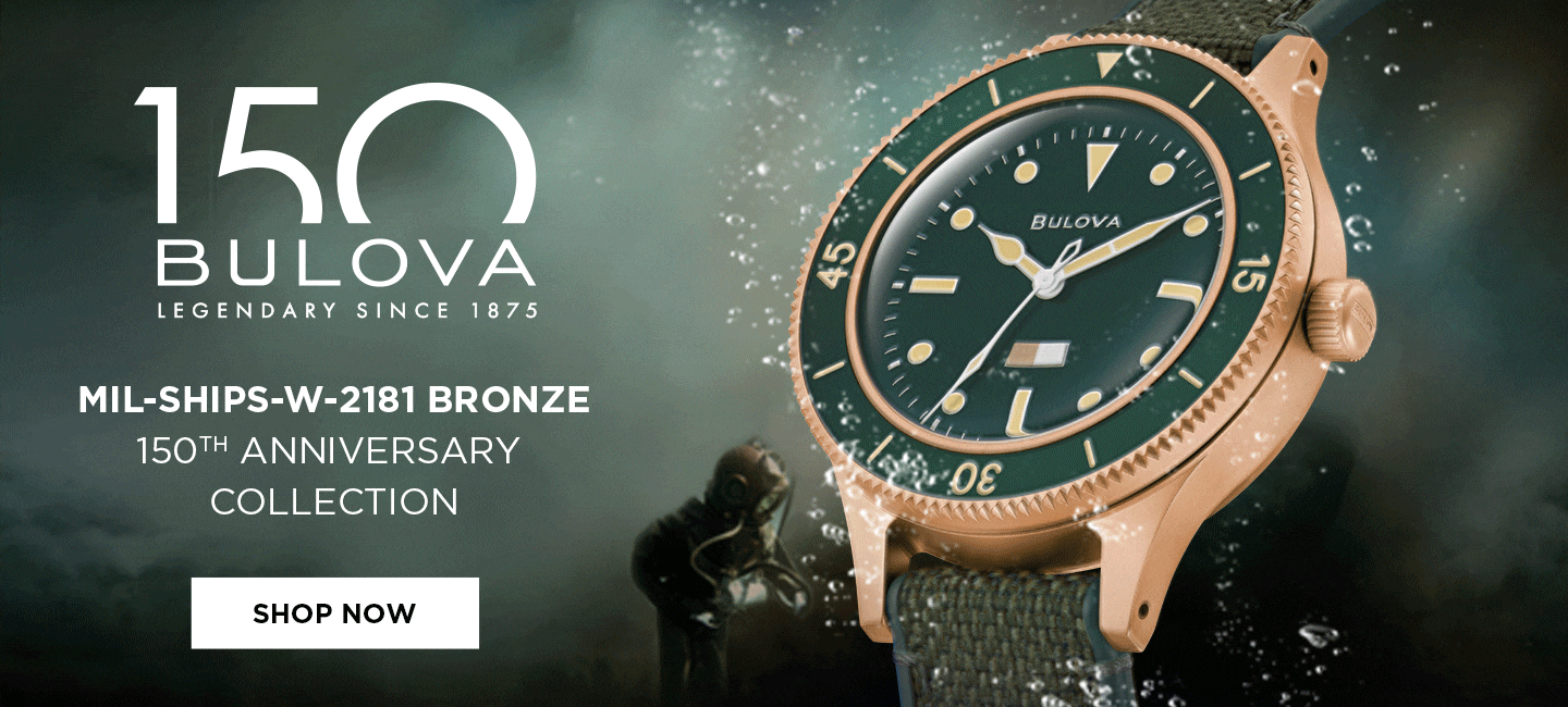 Shop Bulova 150th anniversary collection