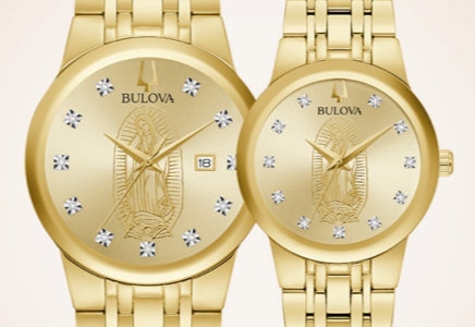 Shop Bulova Our Lady of Guadalupe watches