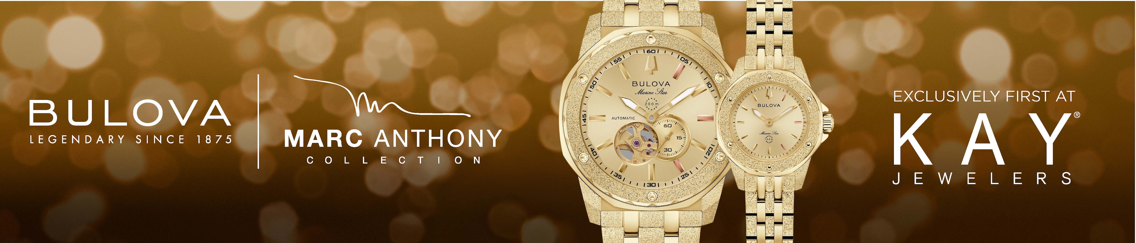 Shop all Bulova Marc Anthony collection watches. Exclusively first at KAY