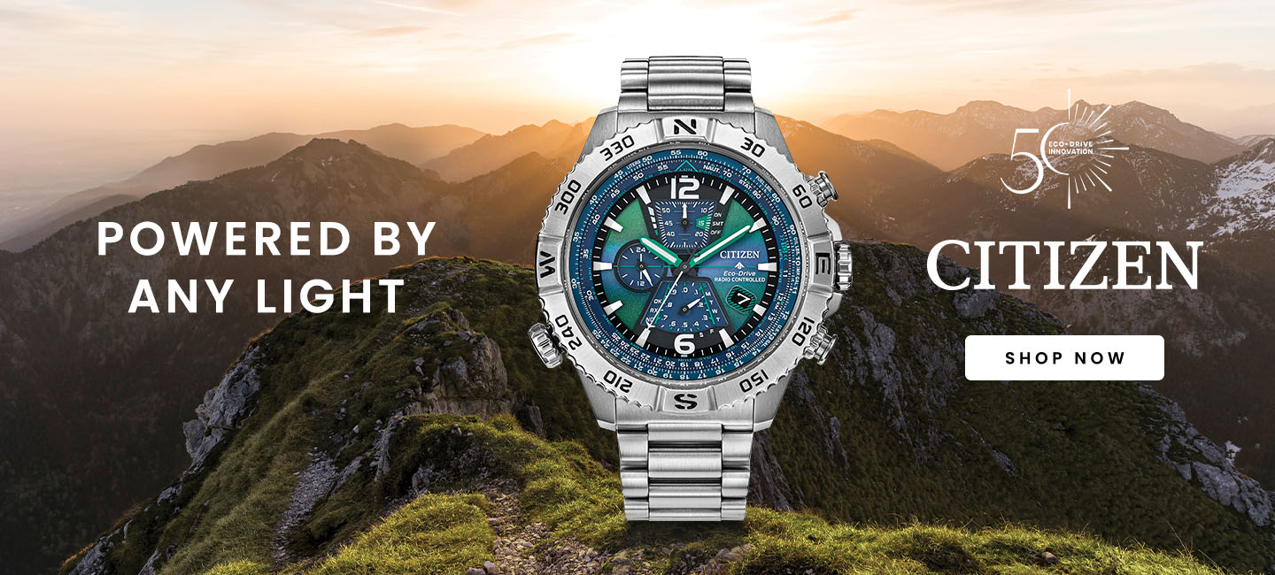 Powered by any light. 50 years of Eco-Drive innocation. Shop Citizen watches.