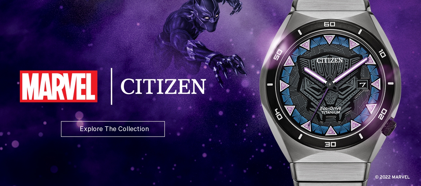 Shop the Citizen Marvel watch collection