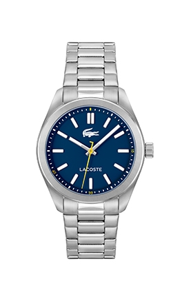 Image of blue Lacoste Monceau watch