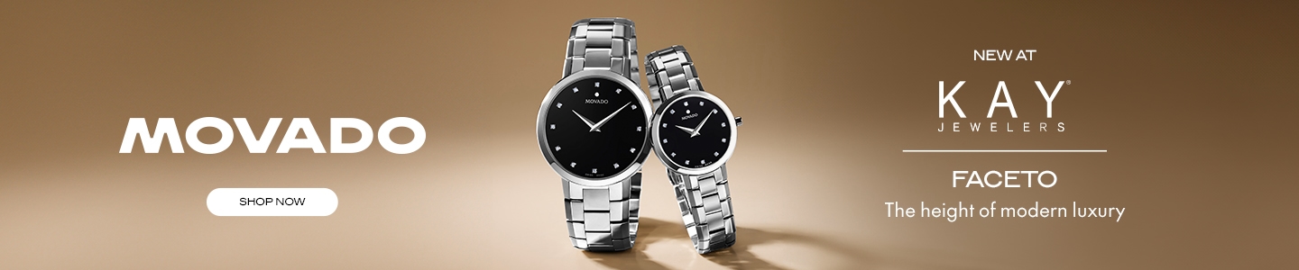 Shop new Movado Faceto watches available at KAY