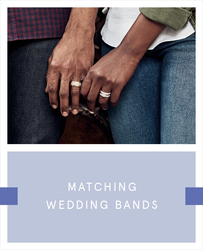 Learn about matching wedding bands