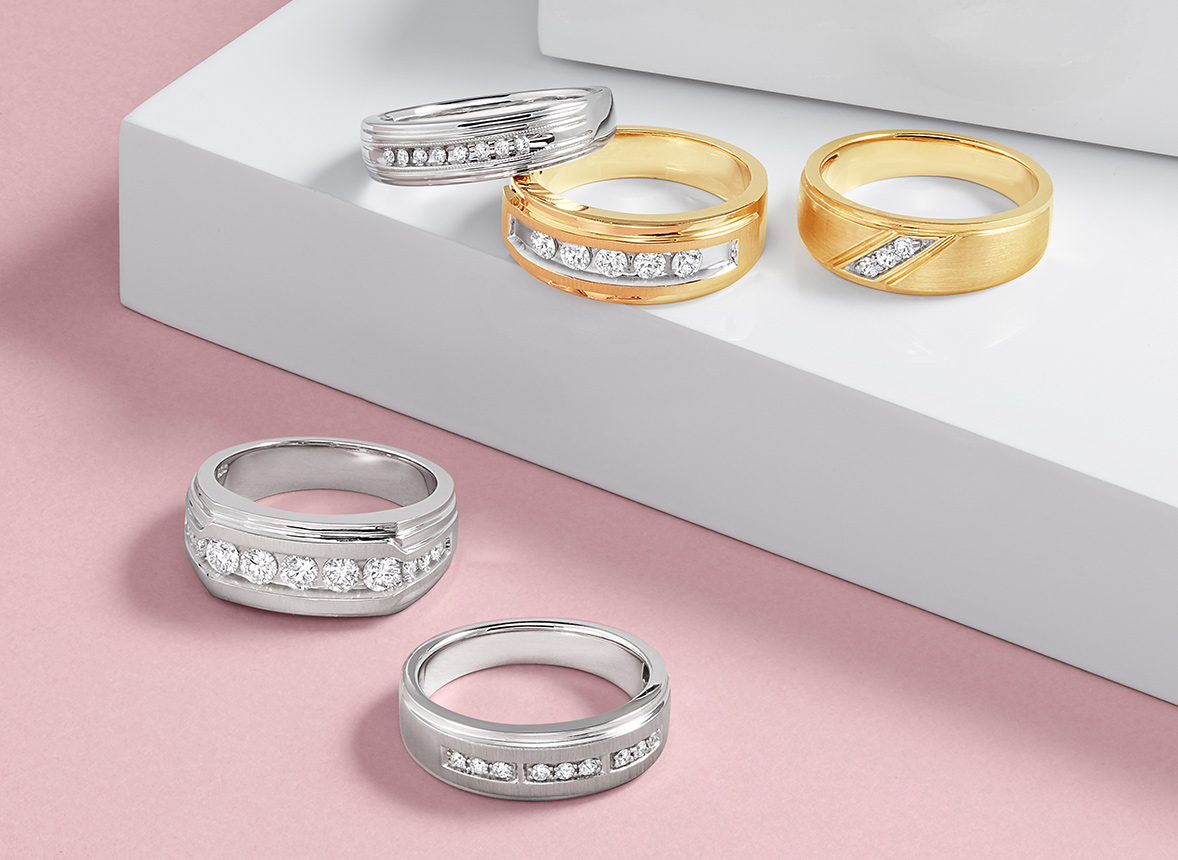 Cheap Wedding Rings Sets For Him And Her Mijacob